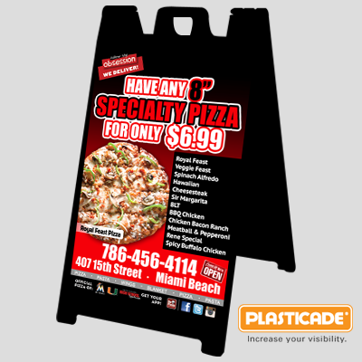 Storefront signs and displays for Caribbean businesses
