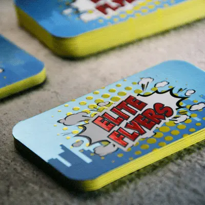 Luxury foil business cards