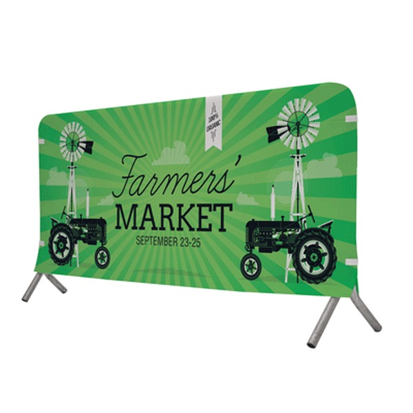 Custom Fabric Barricade Covers | Elite Flyers